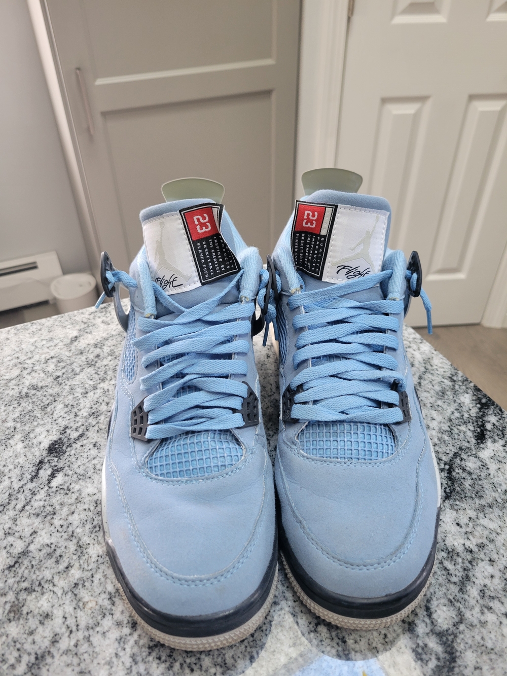 Nike Air Jordan 4 Retro sneakers University Blue sz 11 - Picture 4 of 6
